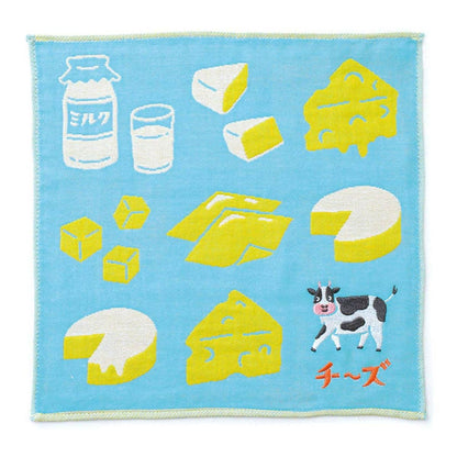 Retro Gauze Handkerchief With Embroidered Details
