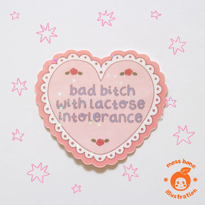 Bad Bitch Stickers - Pink