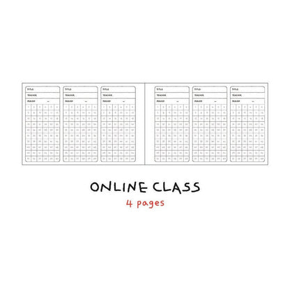Doodle 6 Months Study Planner