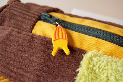 Corduroy Log Bag