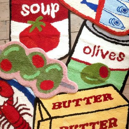 Olive Bath Mat