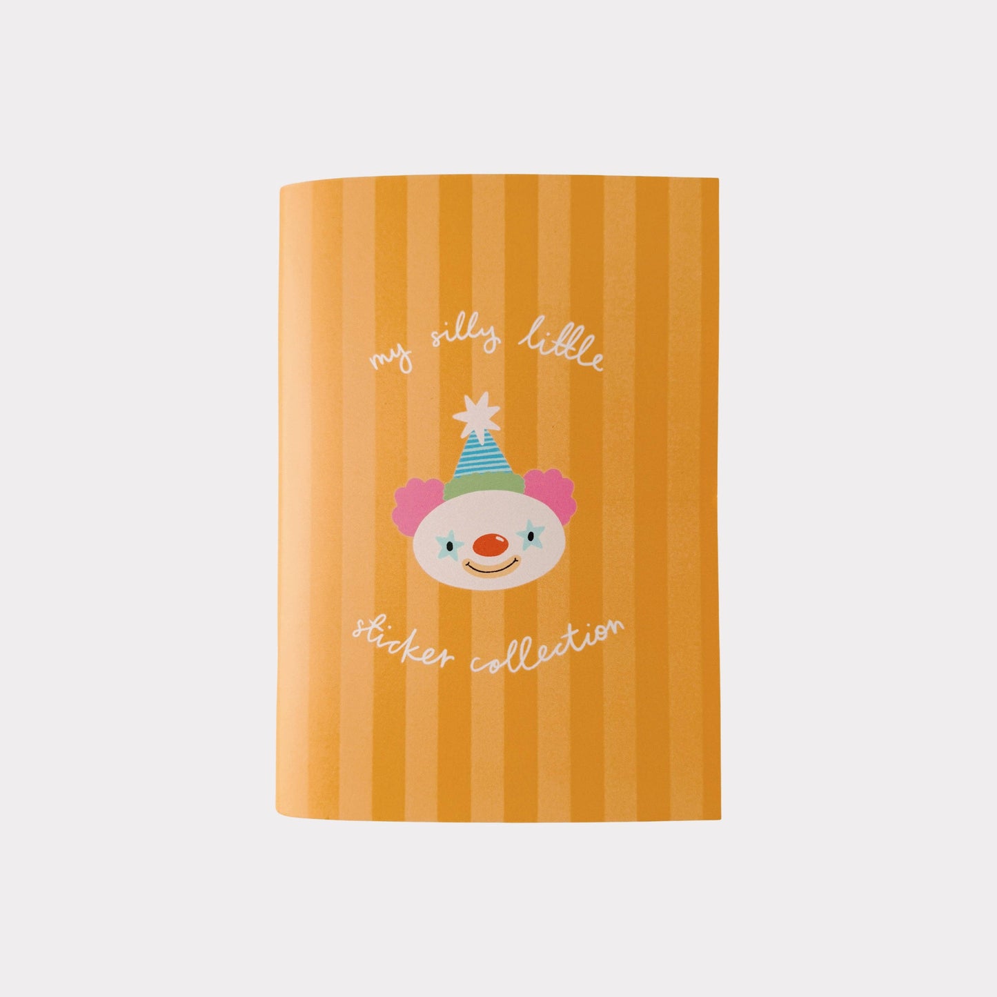 My Silly Little Sticker Collection Clown A5 Sticker Keeper