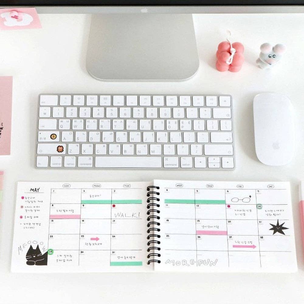 Doodle 6 Months Study Planner