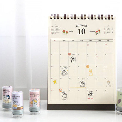 Korean Stationary Journal Stamp