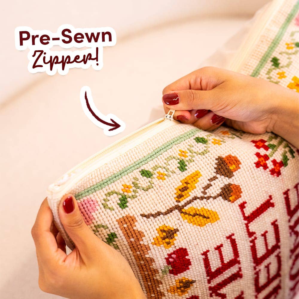 HOME SWEET HOME - Tapestry Needlepoint Cushion Kit