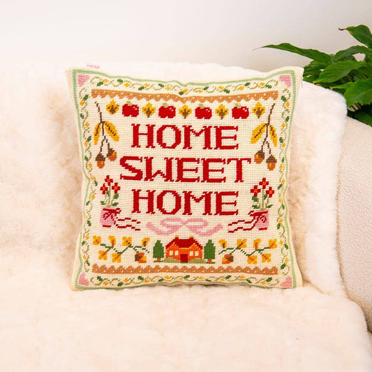 HOME SWEET HOME - Tapestry Needlepoint Cushion Kit