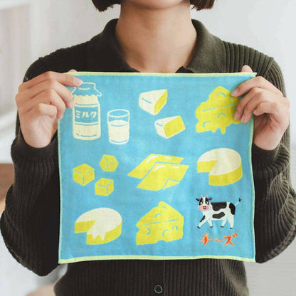 Retro Gauze Handkerchief With Embroidered Details