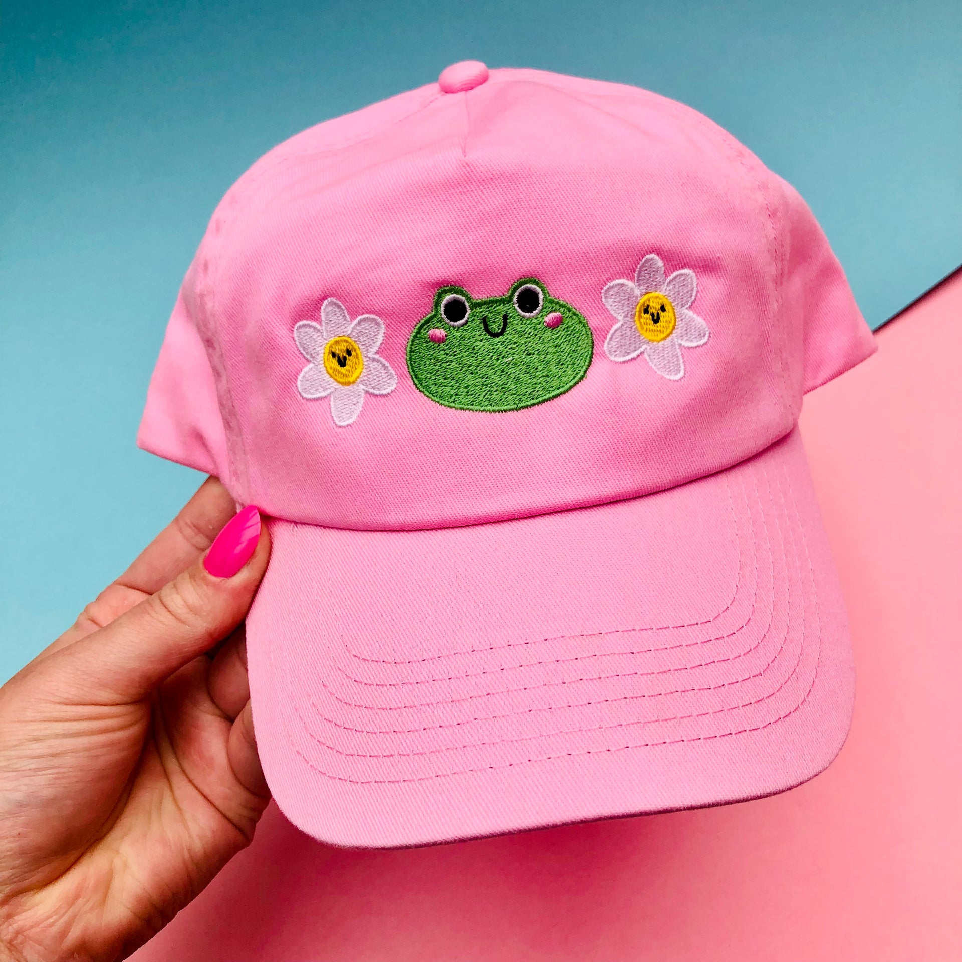 Cap Pink Frog Hat Pink Frog Hat