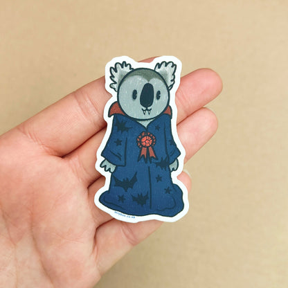 Kount Koala Halloween Pals  - Matte Soft Touch Vinyl Sticker - Wholesale Case of 6 Units