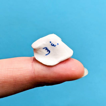 Teeny Tiny Ceramic Ghosts