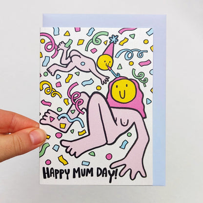Happy Mum Day - New Baby Mother’s Day Greetings Card
