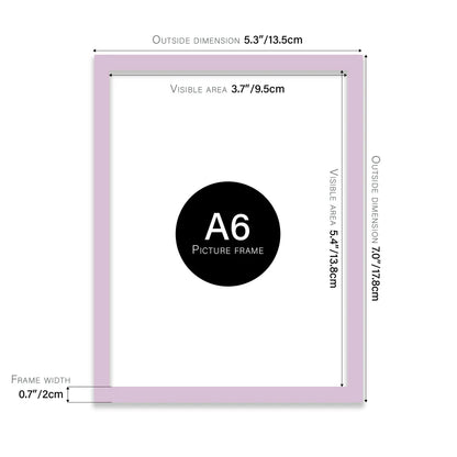 Lilac Picture Frame A5 A4 A3