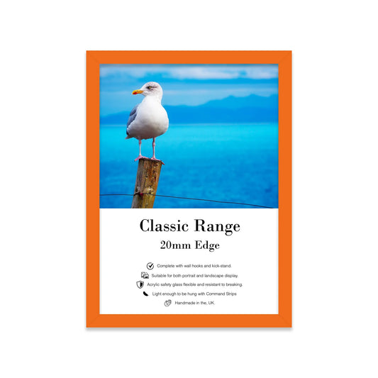 Orange Green Picture Frame A5 A4 A3