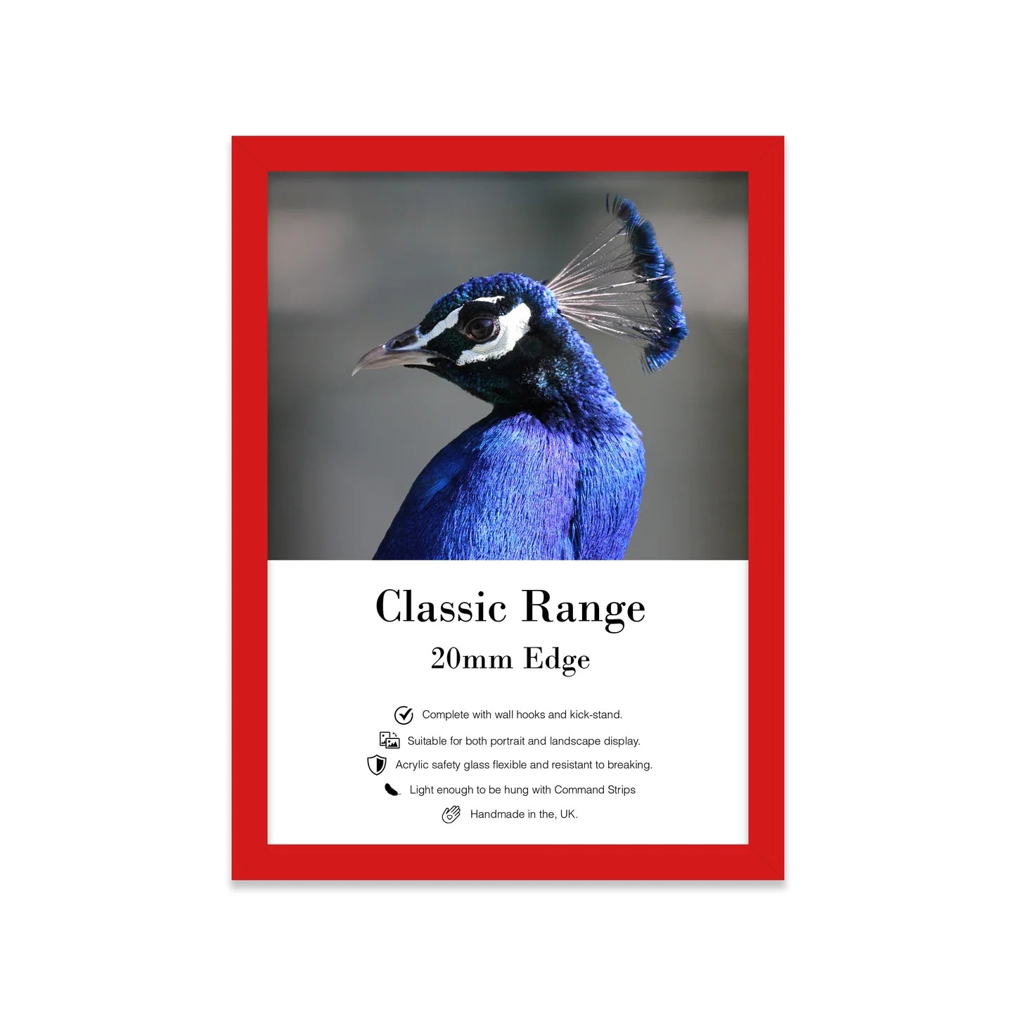 Red Picture Frame A5 A4 A3