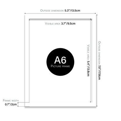 White Picture Frame A5 A4 A3
