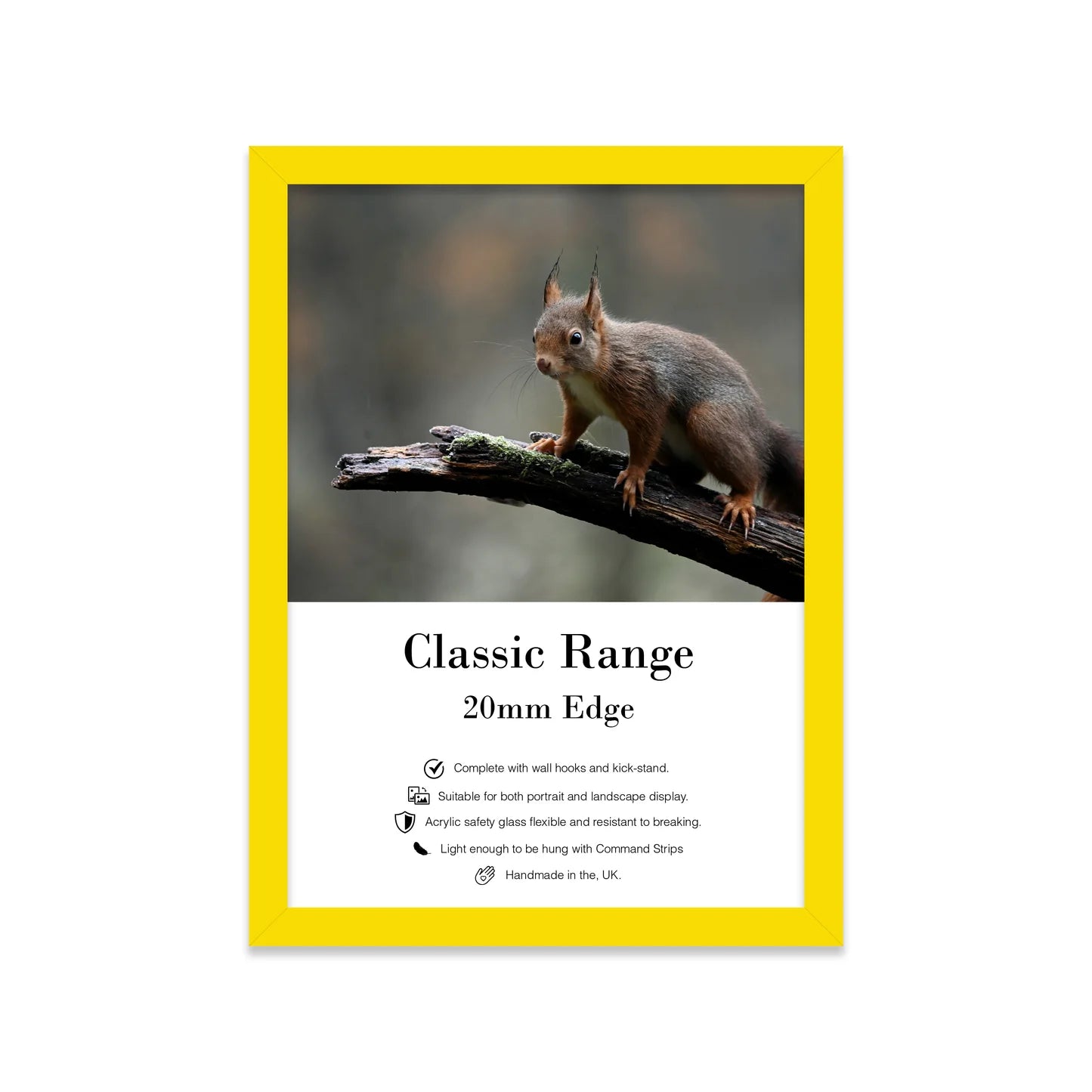 Yellow Picture Frame A5 A4 A3