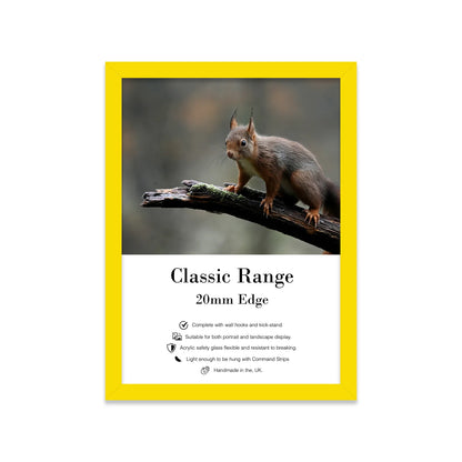 Yellow Picture Frame A5 A4 A3