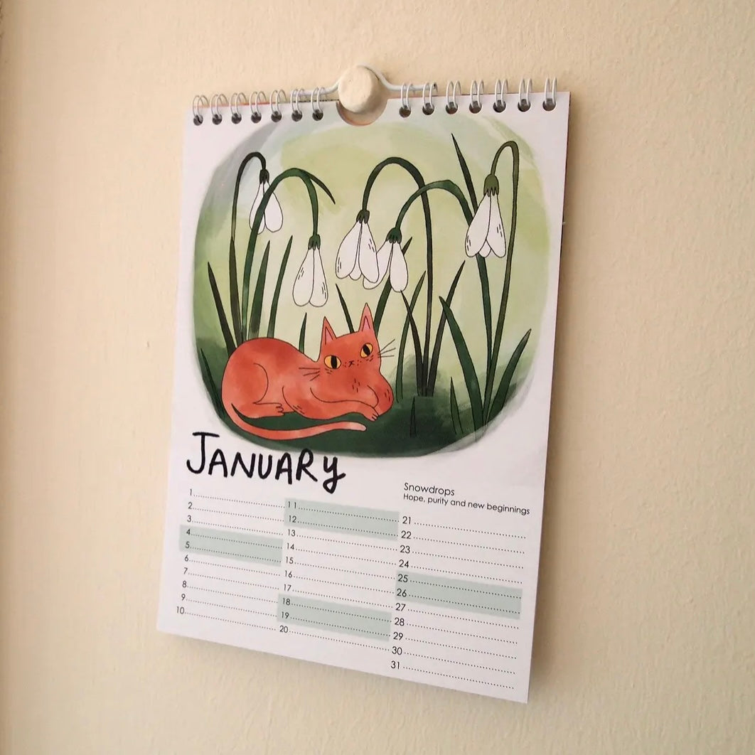 Cat Wall Calendar