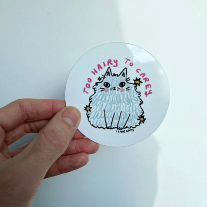 Hairy Cat Coaster
