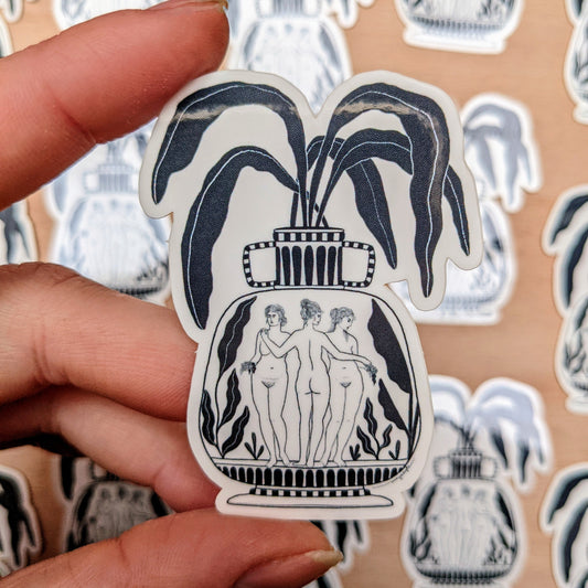 Three Graces Sticker