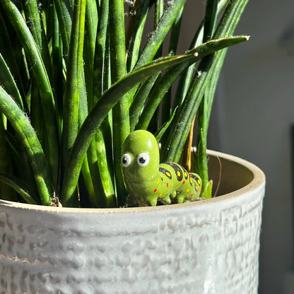 caterpillar plant pot pal