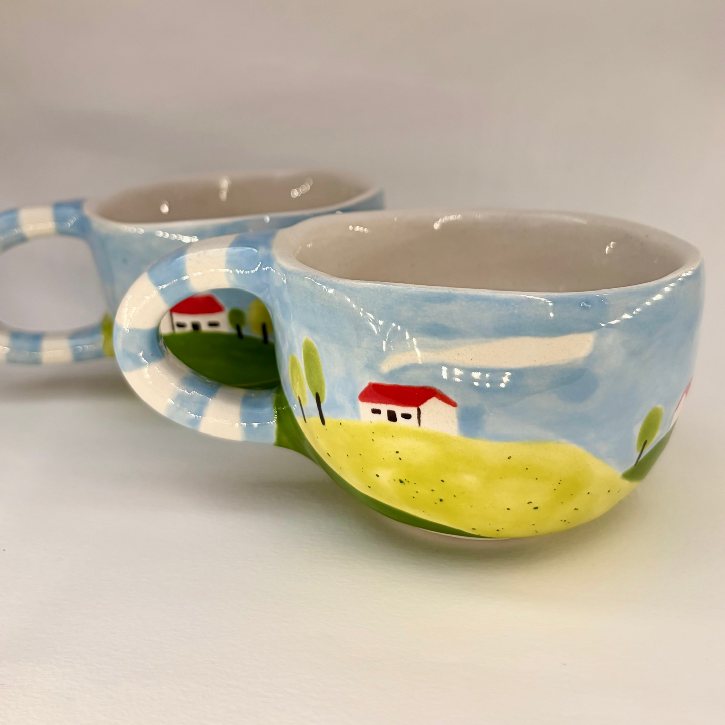 Blue Skies Ceramic Mug