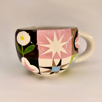 Quilt Tiles Ceramic Mug