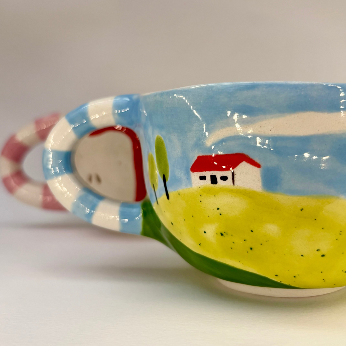 Blue Skies Ceramic Mug