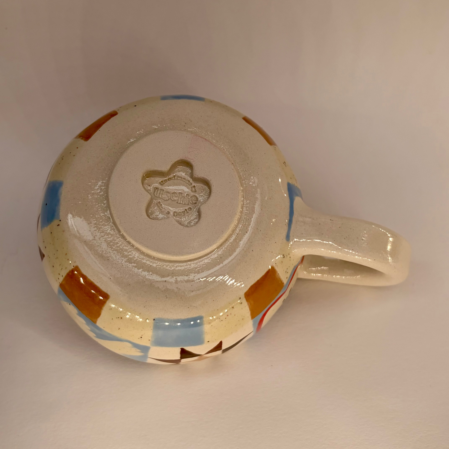 Winter Quilt Ceramic Mug