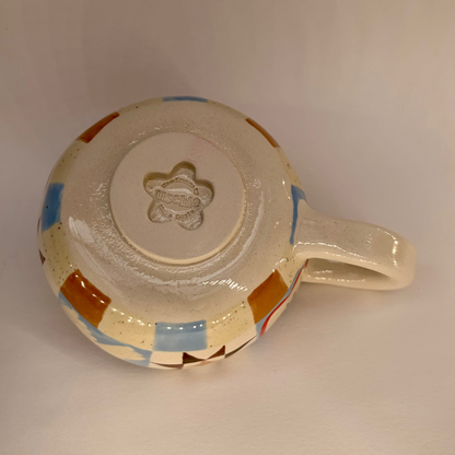 Winter Quilt Ceramic Mug
