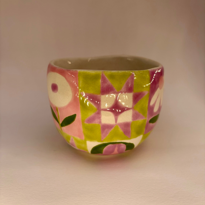 Spring Quilt Ceramic Mug