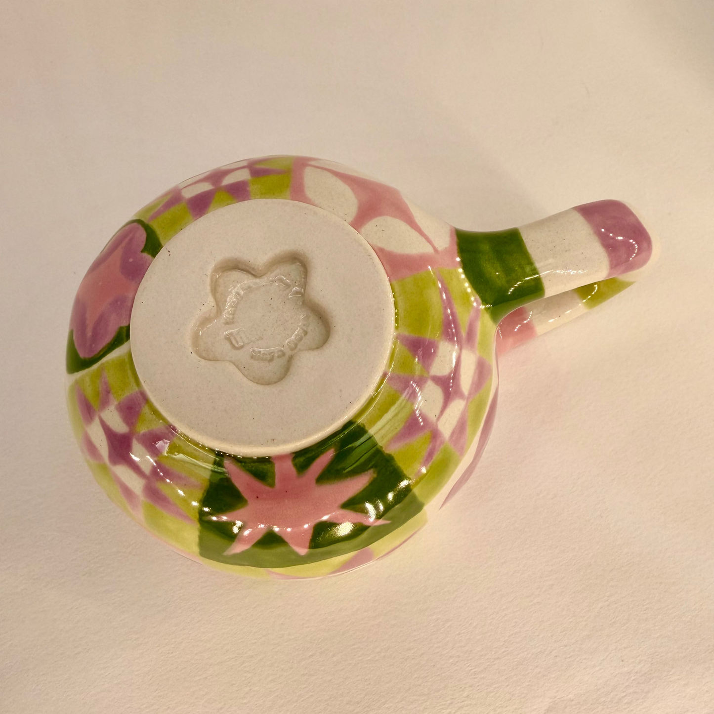 Spring Quilt Ceramic Mug