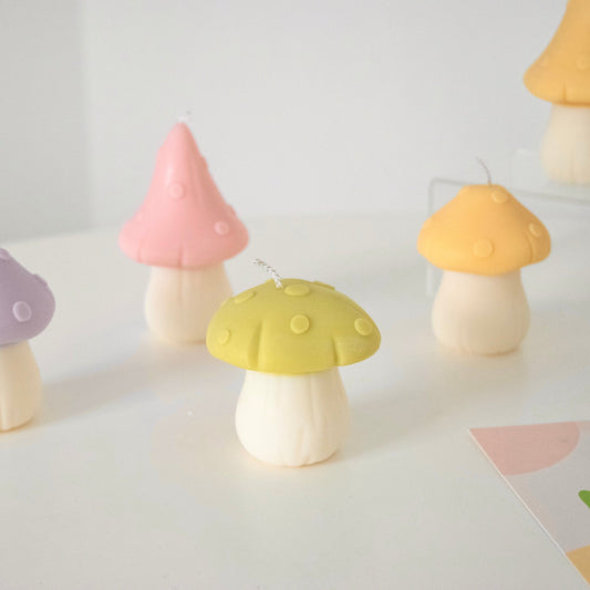 Mushroom Candles