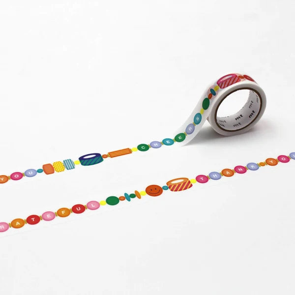 Washi Tape - Thank You Beads