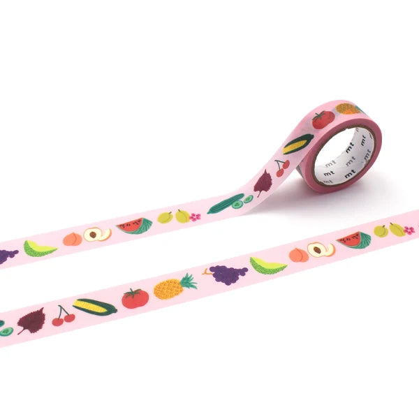 Washi Tape - Fruits and Veggies
