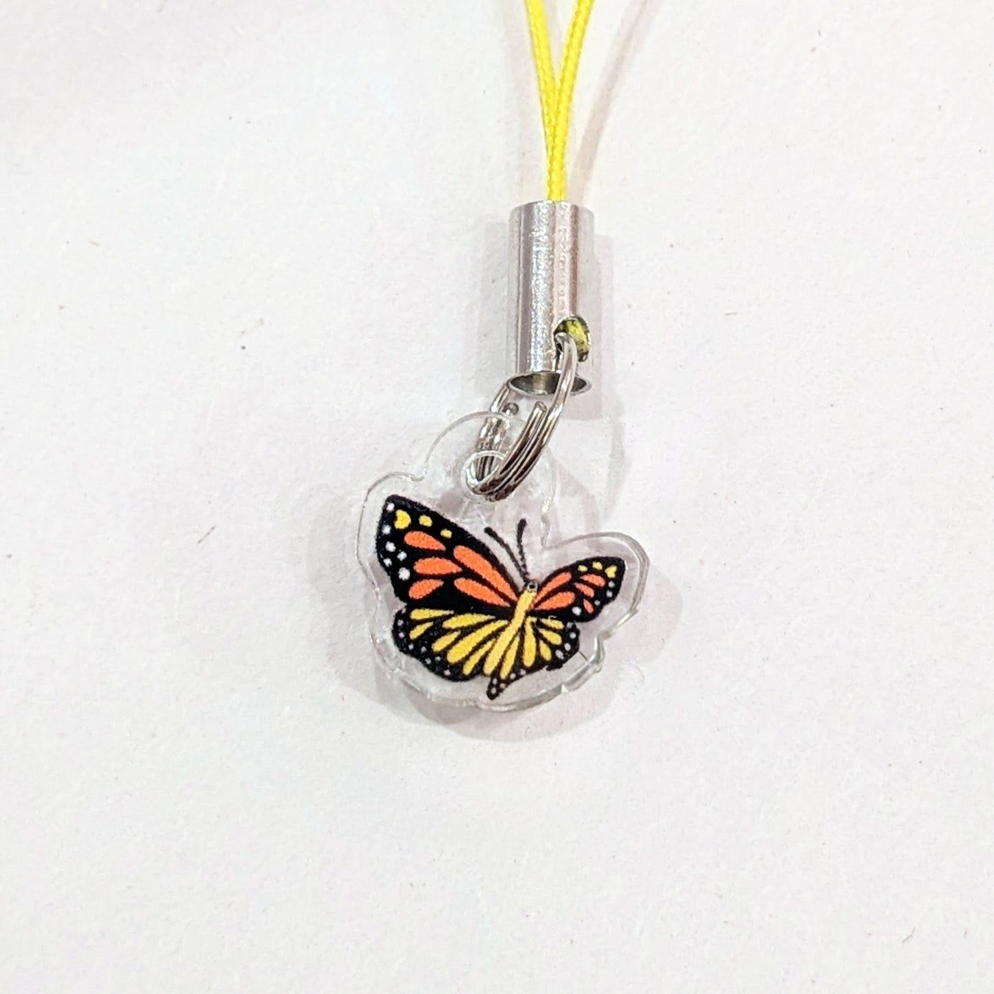 tiny butterfly acrylic charm