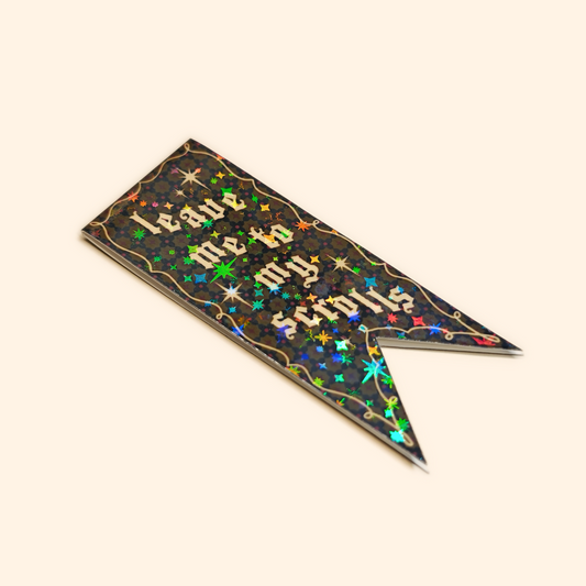 Leave Me To My Scrolls Medieval Magnetic Bookmark