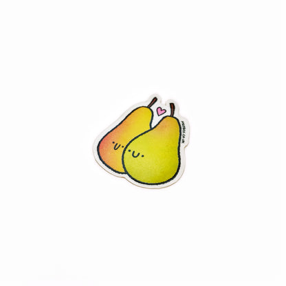 Quite the Pear - Fruit Vinyl Sticker