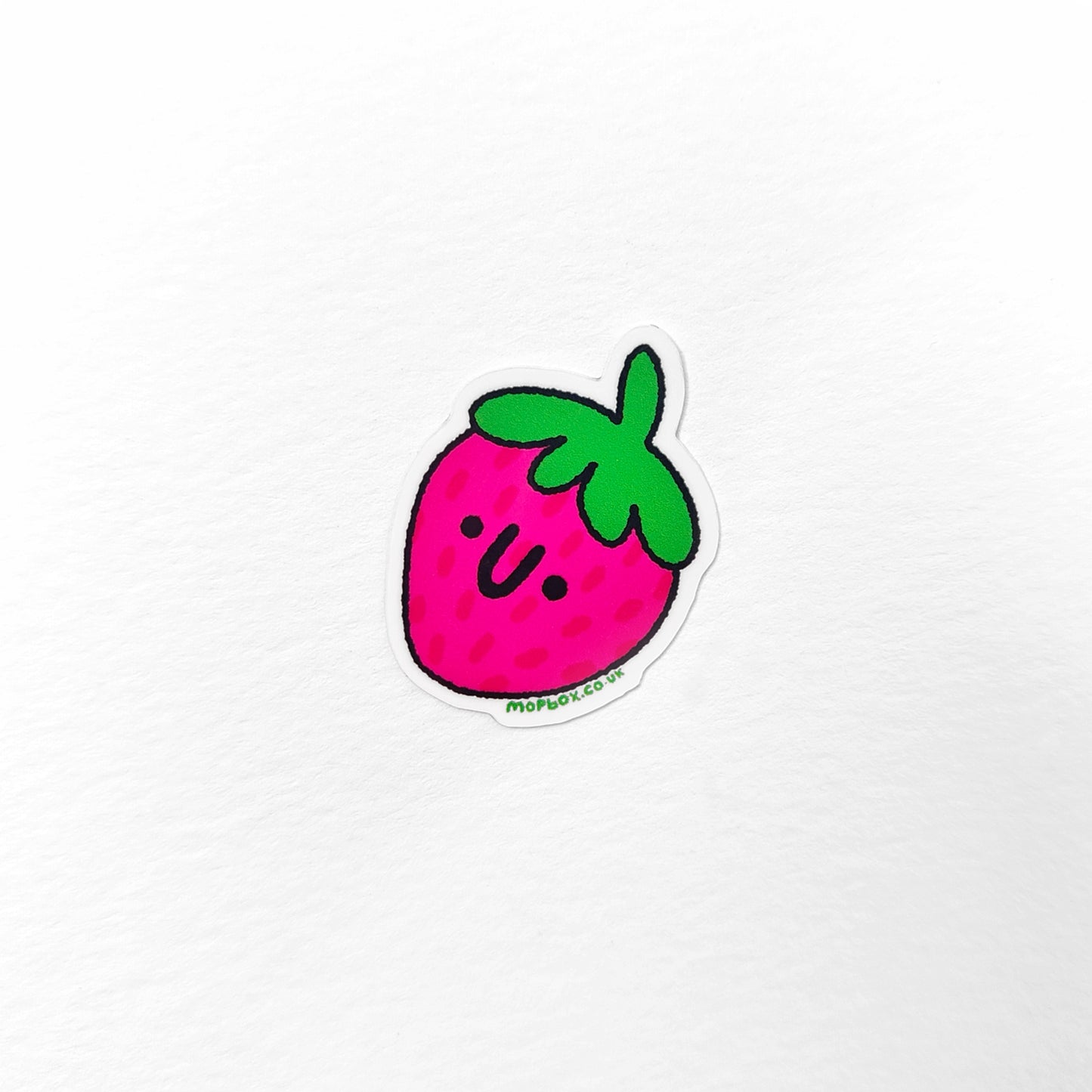 Happy Strawberry - Fruit Vinyl Sticker
