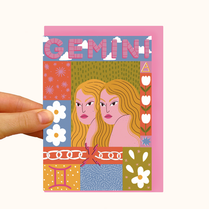 Horoscope Girls - Pearlescent Birthday Cards - WS Case of 6/24 units