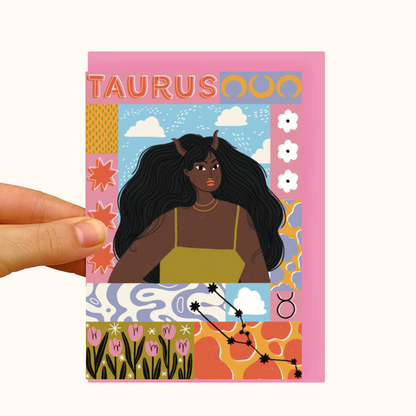 Horoscope Girls - Pearlescent Birthday Cards - WS Case of 6/24 units