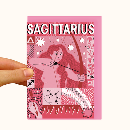 Horoscope Girls - Pearlescent Birthday Cards - WS Case of 6/24 units