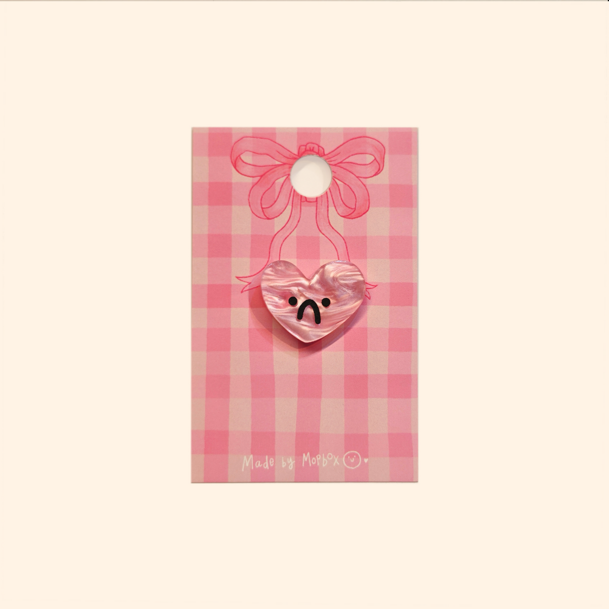 Love Heart Pin Badge