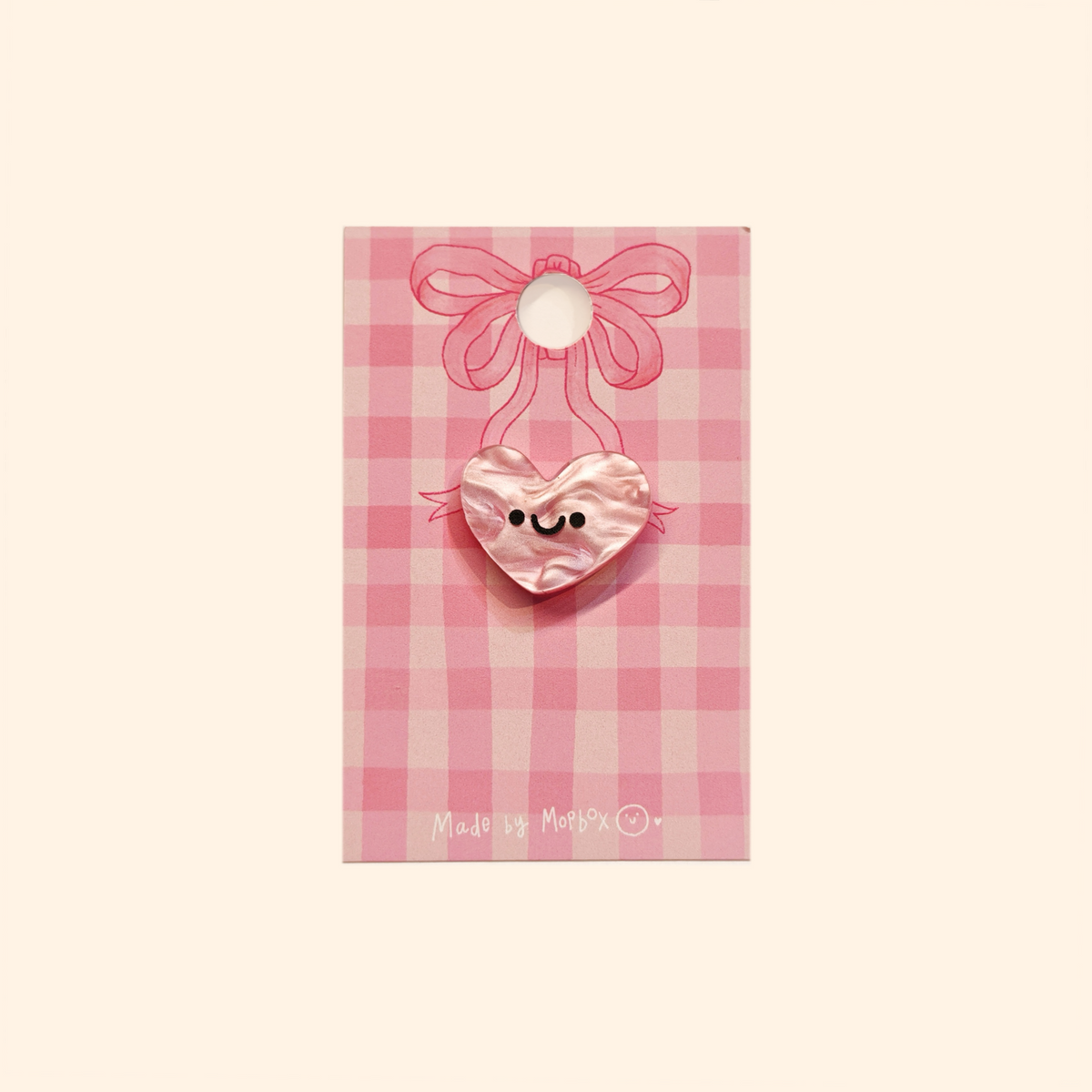 Love Heart Pin Badge