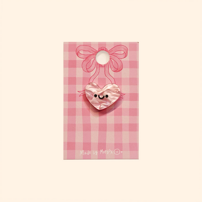 Love Heart Pin Badge