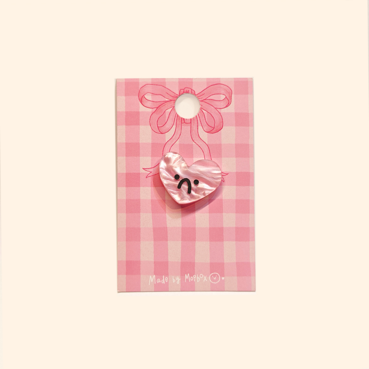 Love Heart Pin Badge