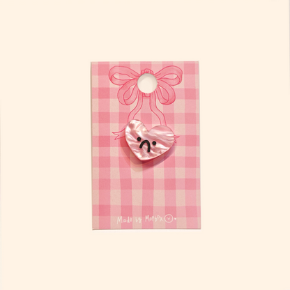 Love Heart Pin Badge