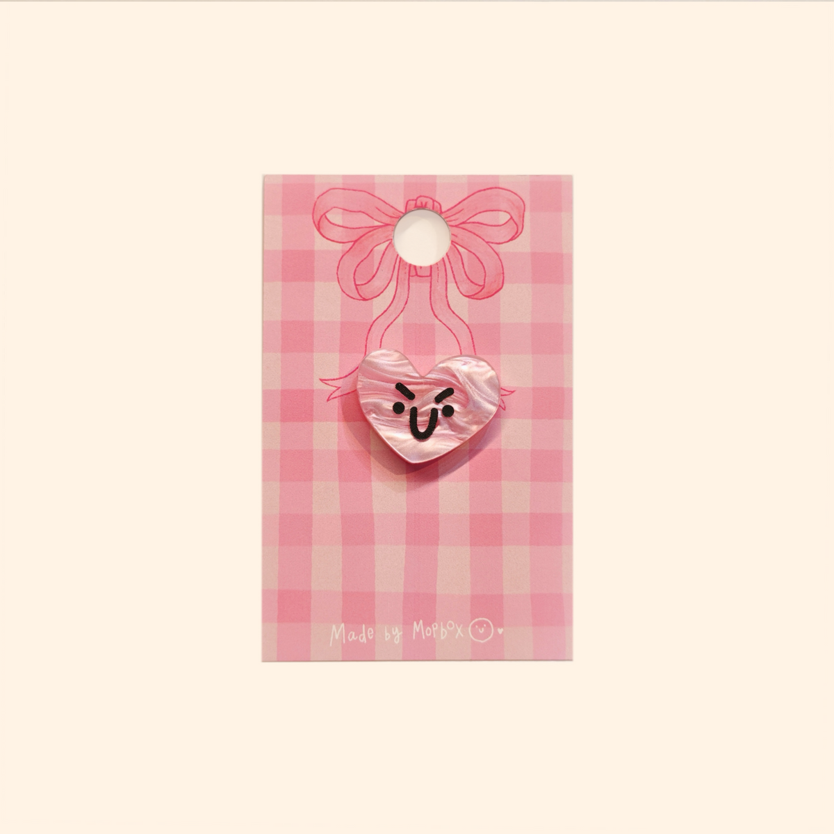 Love Heart Pin Badge