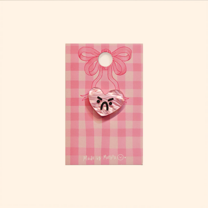 Love Heart Pin Badge