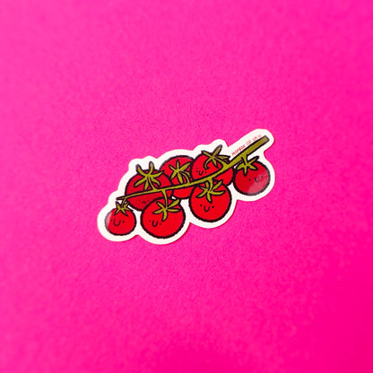 Tomato Vine - Happy Fruit & Vegetables - Vinyl Sticker